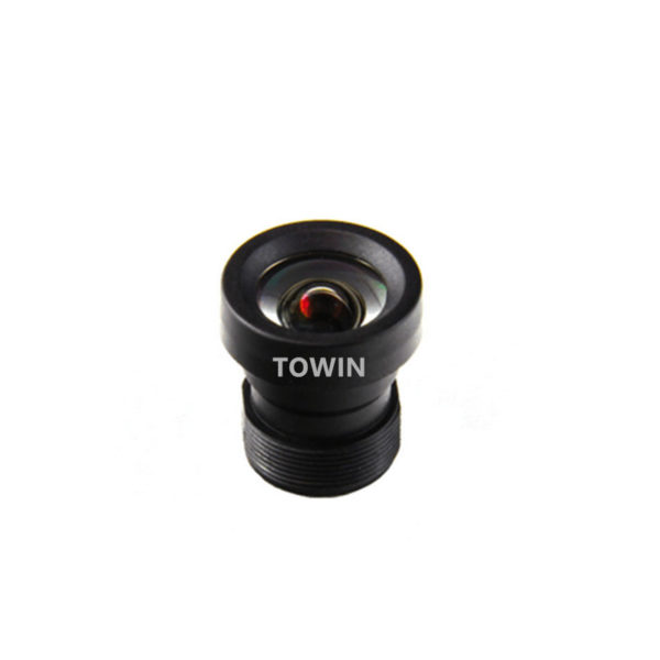 CCL123042MPF Low distortion wide angle 4.2mm 74° M12 mount lens HD megapixel rectilinear scanning