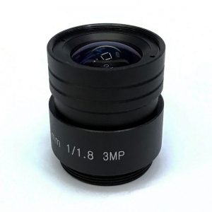 CS05511812F3 CCTV lens 5.5mm low light F1.2 IR correct CS mount lens fixed Iris day night surveillance