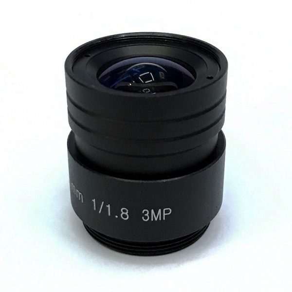 CS05511812F3 CCTV lens 5.5mm low light F1.2 IR correct CS mount lens fixed Iris day night surveillance
