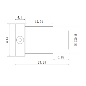 3 Megapixel Low distortion lens