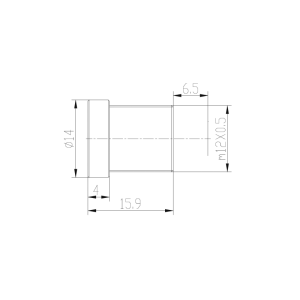 Wide-angle IR corrected CCTV lens