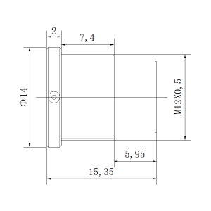 low distortion CCTV lens