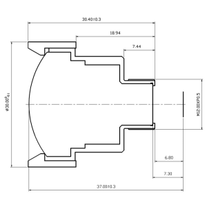 Low-Distortion Lens