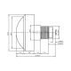 Fisheye CCTV HD lens