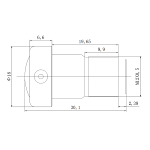Wide-angle CCTV lens