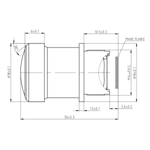 IP69K waterproof lens