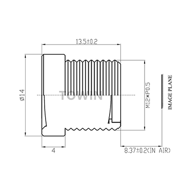 Low distortion CCTV lens