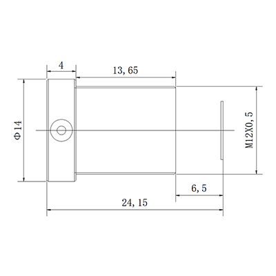 8mm low distortion lens