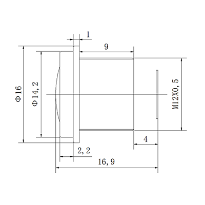 M12 Wide-angle CCTV Lens