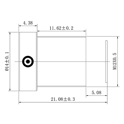 Low-distortion CCTV lens
