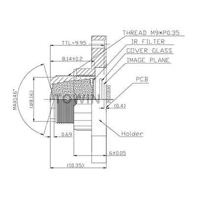 M9 mount Wide angle lens