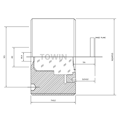 M12 Pinhole CCTV lens