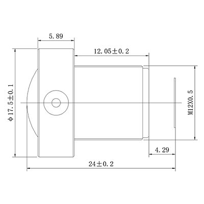 M12 lens for 1/2.3" sensor
