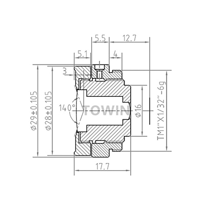 4.3mm wide angle IR corrected lens