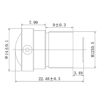 4K Low Distortion lens