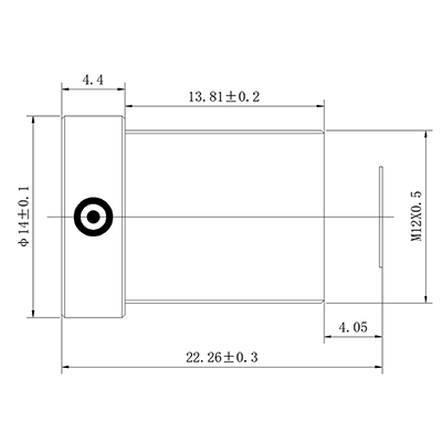 M12 Lens with IR Cut Filter