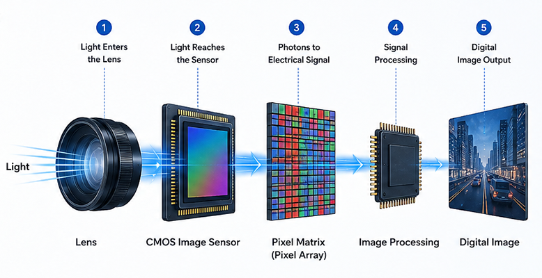 Image Sensor Process Flow