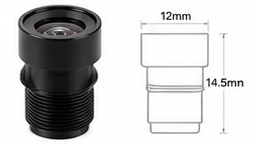Compact Lightweight M12 Lens