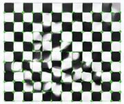 Detected corners
