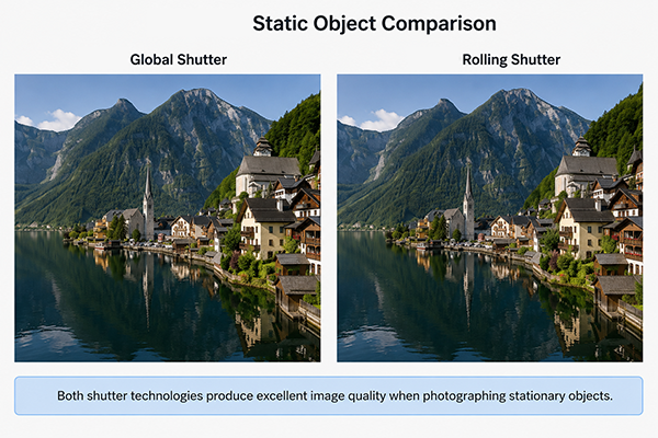 Global Shutter vs Rolling Shutter