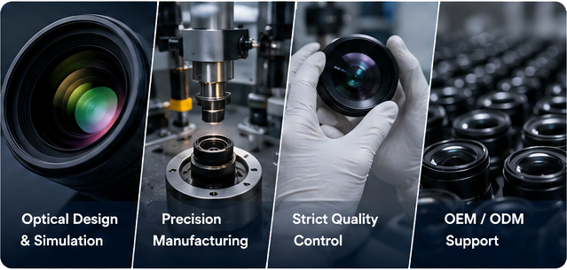 Industrial lens manufacturer
